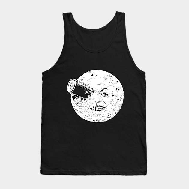 A TRIP TO THE MOON Tank Top by Momech